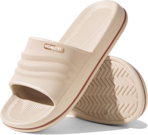 Mens Bathroom Slides Comfort Shower Slippers Indoor Home Beach Non Slip Sandals