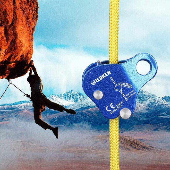 Climbing Ascender Fall Protection Belay Device Climbing Rope Grab for Rock Climbing Mountaineering Tree Arborist Expedition Caving Rescue Aerial Work - Image 9