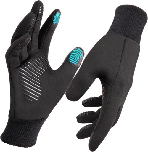 Winter Gloves for Women Running in Cold Weather - Touchscreen Gloves for Bike Hiking