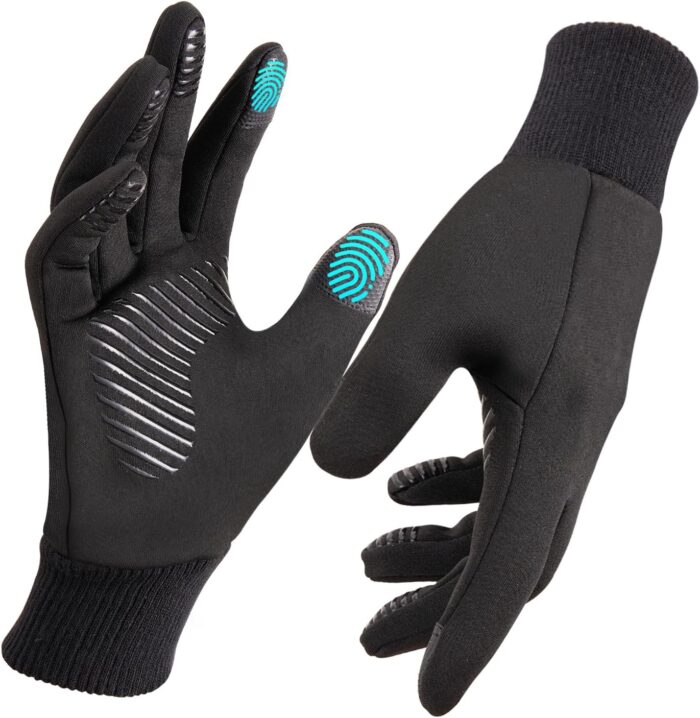 Winter Gloves for Women Running in Cold Weather - Touchscreen Gloves for Bike Hiking