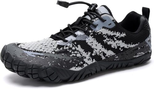 WateLves Barefoot Water Shoes for Women Men Wide Toe Quick-Dry Lightweight Mesh Breathable Aqua Shoes with Drainage Holes for Beach Swim Yoga Exercise Surf Pool Boat