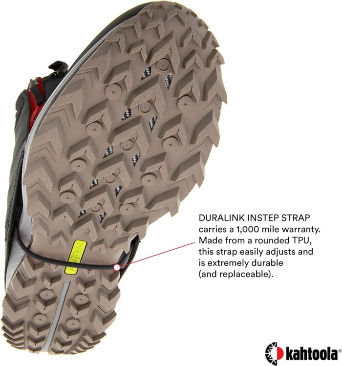 Kahtoola INSTAgaiter Mid Gaiters for Hiking, Trail Running, Mountaineering, Hunting, Rocky Terrain, Mud, Snow & Ice - Image 4