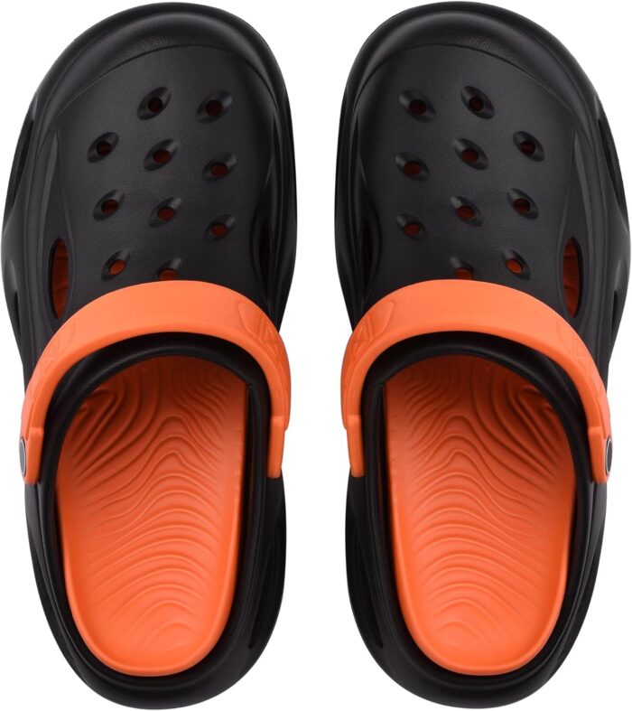 VONMAY Men's Arch Support Clogs Garden Shoes Slip-on Slides Comfortable Sandals Outdoor Beach Slippers with Romovable Cushion Insole - Image 4