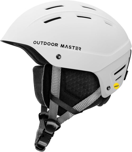 OutdoorMaster MIPS Ski Helmet - Kelvin II MIPS Snow Sport Helmet Snowboard Helmet for Men Women & Youth