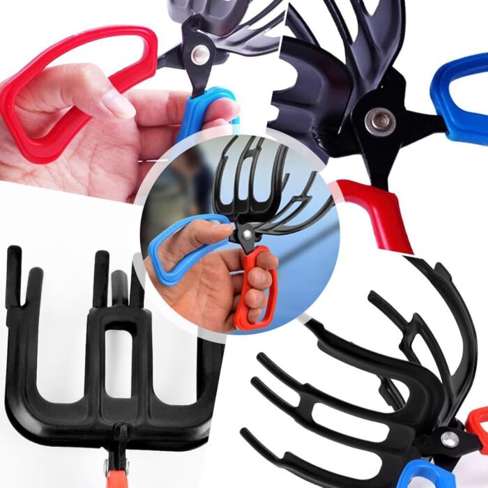 3 Claw Fish Gripper, Fishing Pliers Gripper, 2025 New Multifunctional Metal Fish Control Clamp Forceps, for Catch Most Freshwater Fish Fishing Accessories (3 Claw Fish Gripper) - Image 5