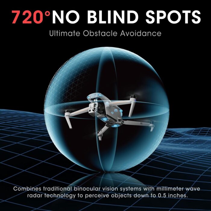 Autel Robotics EVO MAX 4N Drone, Starlight Night-Vision/ Wide/ Thermal/ L~aser 4 Cameras in One UAV, Upgrade of MAX 4T XE, 5KM Night Vision Observation, A-Mesh 1.0, 720° Obstacle Avoidance, Triple Anti-Jamming, Hot-Swappable, 42 Mins, IP43, Autel SDK - Image 7