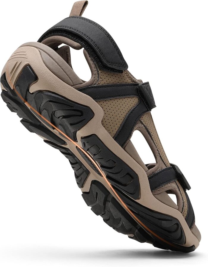 DREAM PAIRS Men's Sandals Hiking Water Beach Sport Outdoor Athletic Arch Support Summer Sandals - Image 4