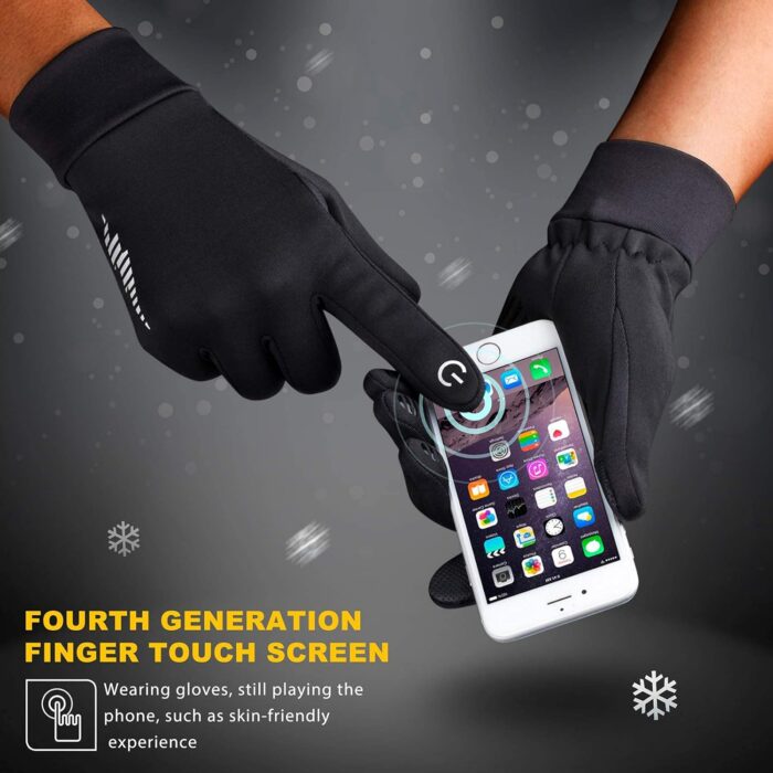 SIMARI Winter Gloves Women Men Ski Snow Gloves Liner Thermal Warm Touch Screen, Suit for Running, Cycling, Biking, Hiking, Driving, Walking, Typing, Freezer Work, Sports, Soccer, Shooting, Gaming 102 - Image 2