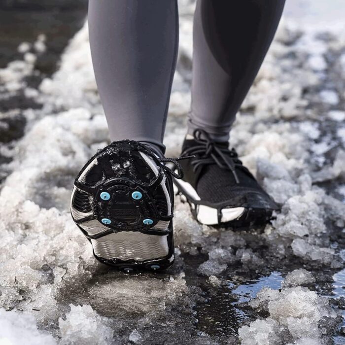 Due North Everyday G3 Ice Cleats for Shoes & Boots - Traction Spikes for Men & Women to Improve Grip on Snow & Ice - Image 17