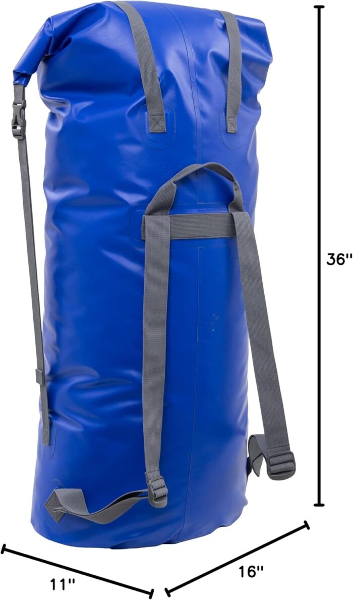 ALPS Mountaineering Torrent Waterproof Backpack, Fully Welded Seams Dry Bag with Adjustable Straps - Image 8