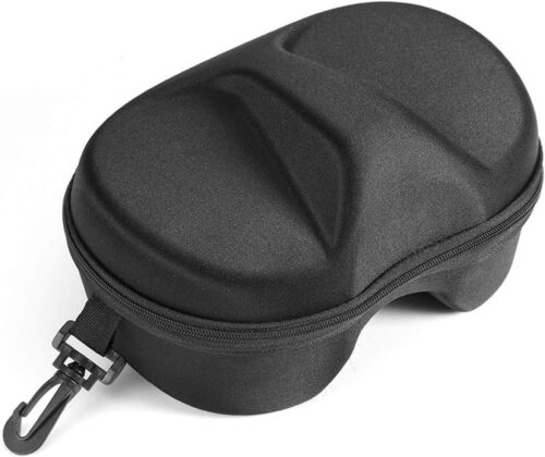sailupxinyuan Diving Mask Case Portable Swimming Scuba Glasses Storage Box Protective Container Case (Black)