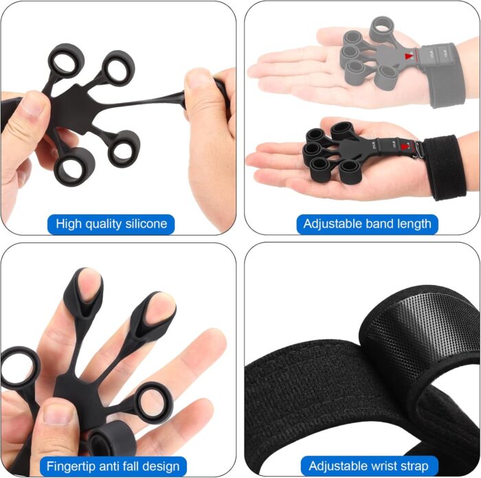 Grip Strength Trainer - Double-Sided Finger Exerciser and Hand Strengthener for Hand Therapy, Rock Climbing - Relieve Pain for Arthritis, Carpal Tunnel - Image 5