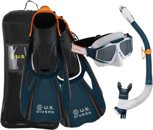 U.S. Divers Avila LX Adult Snorkel Set