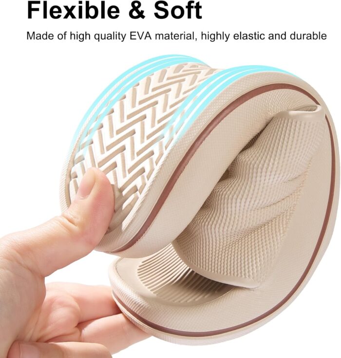 Mens Bathroom Slides Comfort Shower Slippers Indoor Home Beach Non Slip Sandals - Image 3