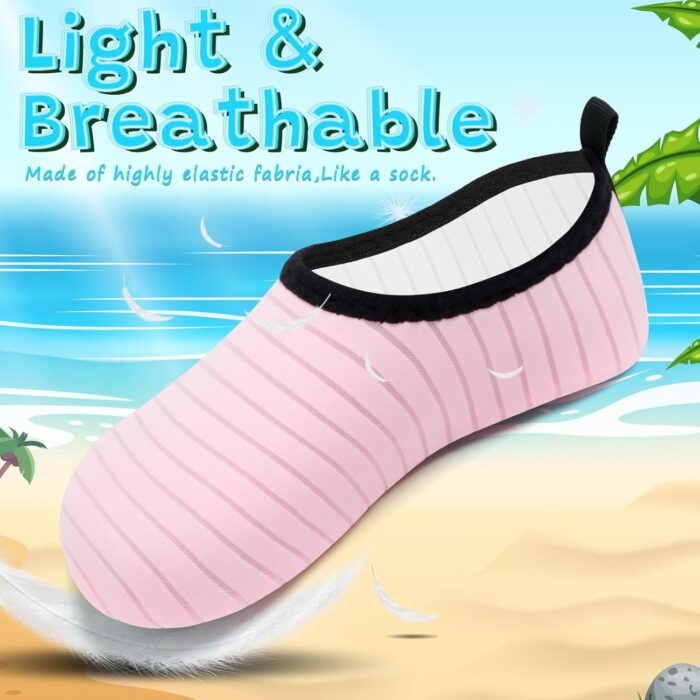 VIFUUR Kids Water Shoes Girls Boys Quick Dry Aqua Socks for Beach Swim Outdoor Sports - Image 3