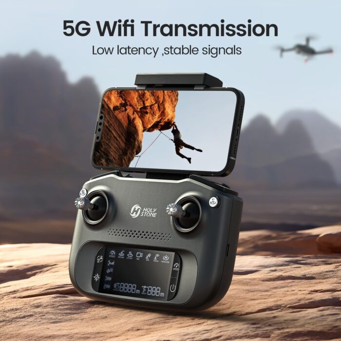 Holy Stone GPS Drone With 4K EIS Camera For Adults, HS175G 249g Foldable RC Quadcopter With Auto Return, Follow Me, 60 Mins Flight Time, Battery Fast Charge, Headless Mode, Upgraded HS175D - Image 5