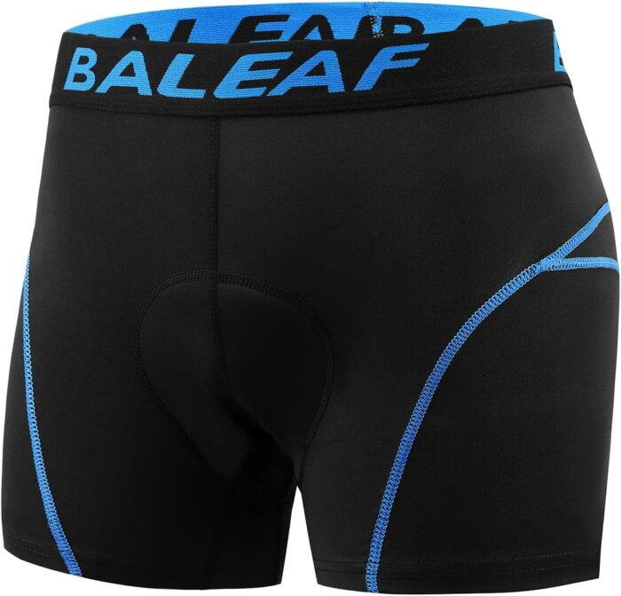 baleaf Men's 3D Padded Bike Shorts Cycling Underwear MTB Liner - Image 2