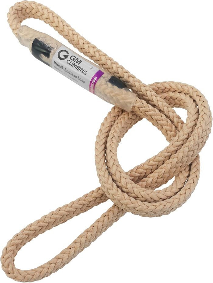GM CLIMBING 6.8mm Endless Prusik Loop 15-inch 100% Technora 25kN Heat Resistant for Rappelling, Mountaineering, Rescue - Image 3