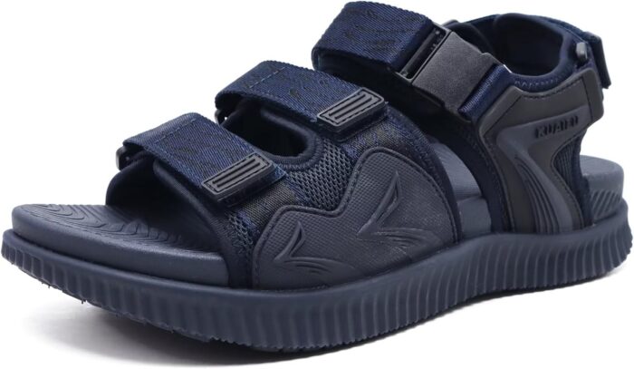 KuaiLu Mens Hiking Sandals with Arch Support Orthopedic Walking Recovery Sandals for Plantar Fasciitis Open Toe Summer Athletic Sport Comfortable Cushion Breathable Outdoor Water Sandals Size7-13