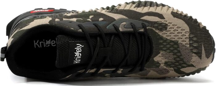 Men's Fashion Sneakers Lightweight Breathable Walking Shoes Tennis Cross Training Shoe Non Slip Trail Running Shoes - Image 4