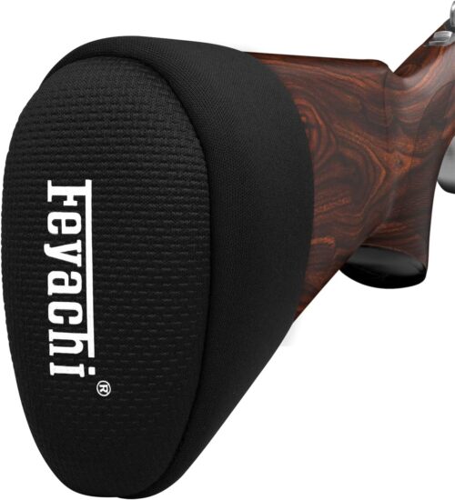 Feyachi Slip On Recoil Pad for Shotgun Rifle - Gel Filled Black Army Green Wood