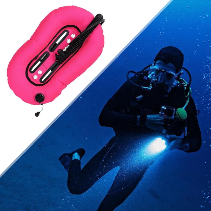 Diving Snorkeling Donut Wing Single Tank,Scuba BCD Set Accessory,BCD Buoyancy Compensator,for Underwater,Outdoor,Snorkeling - Image 6