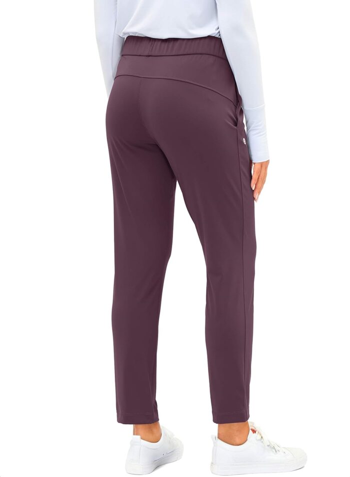 G Gradual Women's Pants with Deep Pockets 7/8 Stretch Ankle Sweatpants for Golf, Athletic, Lounge, Travel, Work - Image 3
