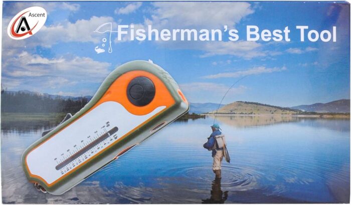 Fisherman Gift Tool Fishing Multitool - Hook Remover, Scale Scraper, Tape Measure, Bait Cutter, Flashlight, Knife, Scissors, Weight Scale, Bottle Opener, Gift Idea For Men Women Kids - Image 2