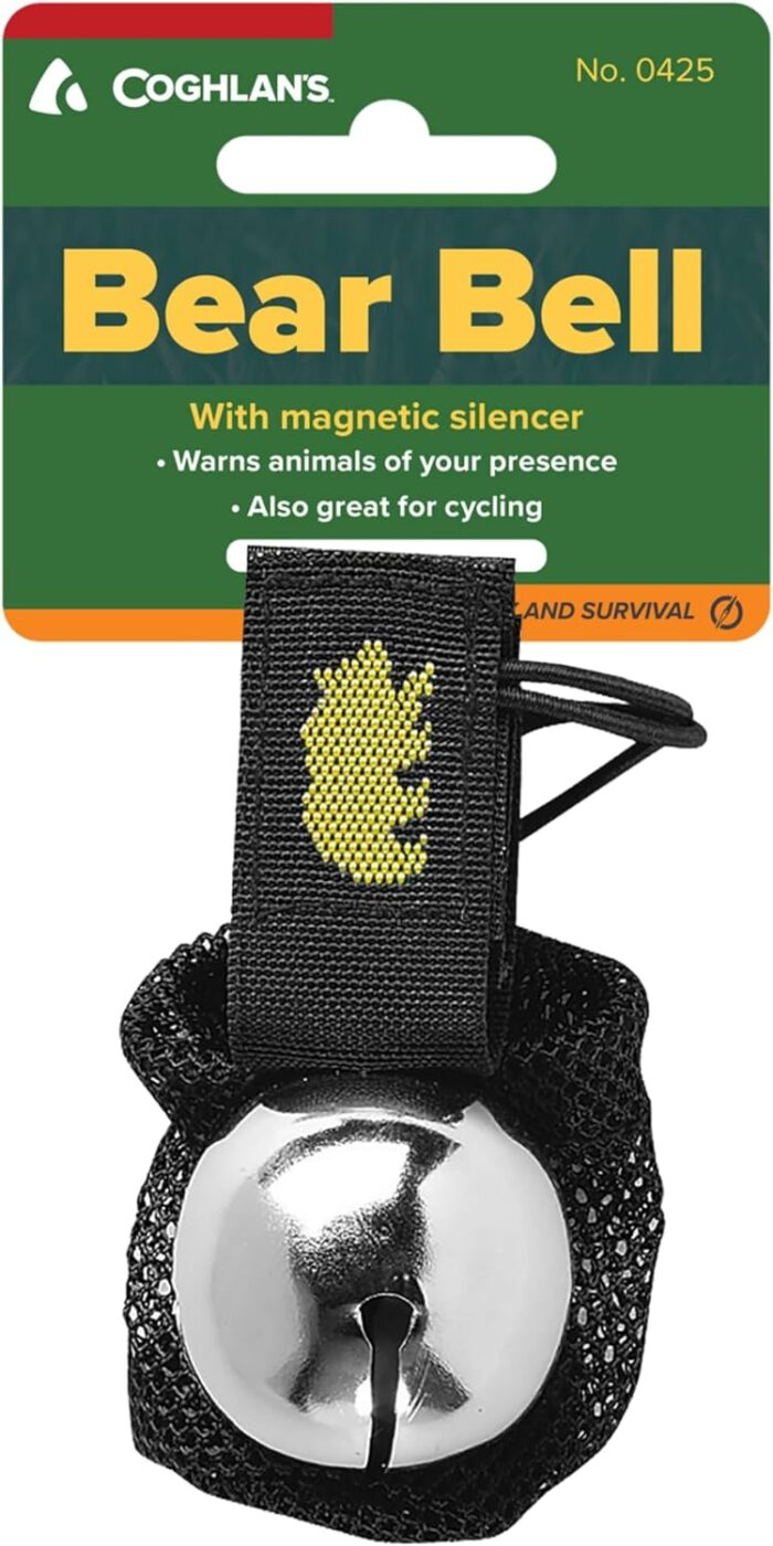 Coghlan's Bear Bell with Magnetic Silencer, Black - Image 2