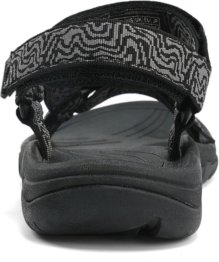 Men's Sport Hiking Sandals EVA Foam Midsole Outdoor With Arch Support Beach Water Shoes - Image 6