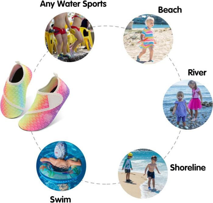 Centipede Demon Kids Water Shoes Girls Boys Outdoor Quick Dry Barefoot Aqua Socks for Sport Beach Swim Pool Surf - Image 6