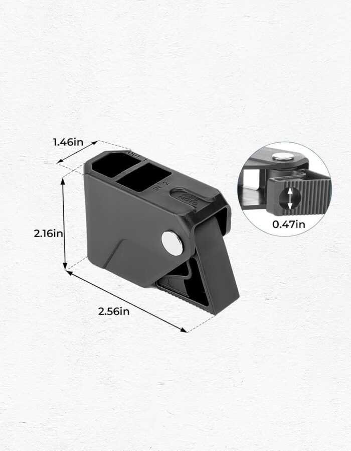 KEMIMOTO Boat Fender Clips,Quick Release Adjustable Boat Rail Cleats Fender Clips for Boat Bumpers, Boat Bumper Holder Hanger Adjuster for Pontoon Boat Bass Boat Jon Boat - Image 6