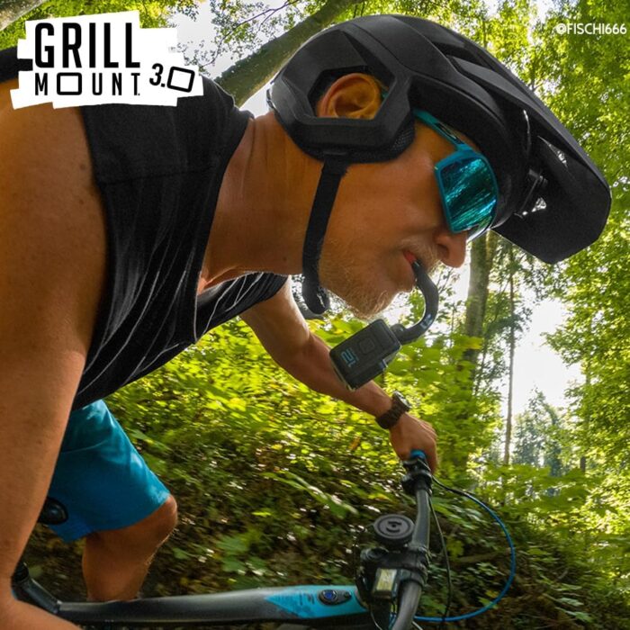Grill Mount 3. 0 - The Best Mouth Mount Compatible with GoPro Cameras (Black/red)… - Image 4