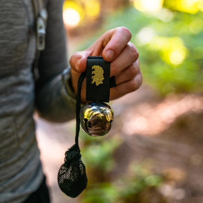 Coghlan's Bear Bell with Magnetic Silencer, Black - Image 3