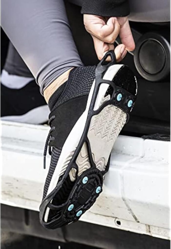 Due North Everyday G3 Ice Cleats for Shoes & Boots - Traction Spikes for Men & Women to Improve Grip on Snow & Ice - Image 7