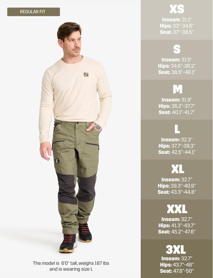 RevolutionRace Men's Nordwand & Nordwand Pro - Durable and Ventilated Outdoor Pants - Image 2