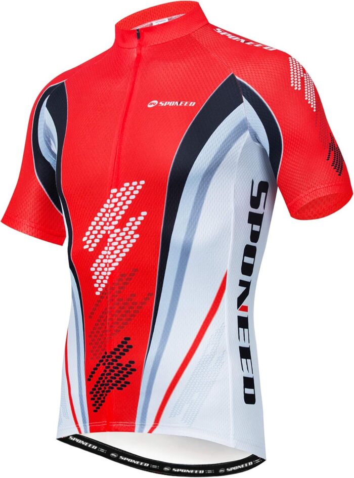 sponeed Bicycle Jersey for Men Cyclist Shirts and Shorts Set Short Sleeve Suits Padded Bike Pants - Image 4