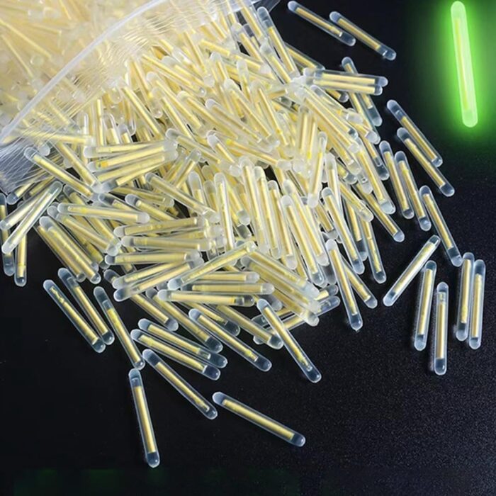 100Pcs 3mm Yellow Fishing Float Light Stick Fluorescent Lightstick Fluorescent Dark Glow Sticks Fishing Float Accessories Corks, Floats Terminal Tackle and Accessories, Fishing Corks, Floats - Image 7