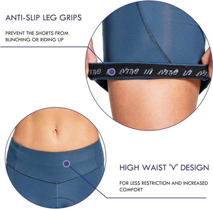 baleaf 4D Padded Bike Shorts Women Cycling Underwear Gel Padding Pockets - Image 4