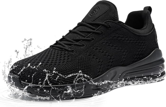 LARNMERN Slip Resistant Womens Slip On Shoes Work Non Slip Sneakers Walking Water Zapatillas Zapatos Trabajo Food Service Chef Kitchen