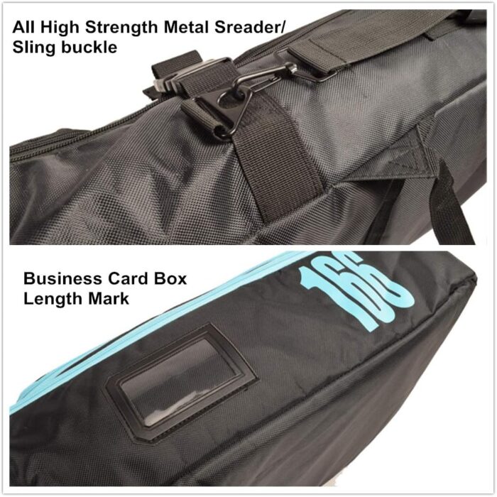 UNISTRENGH Fully Padded Snowboard Bag Waterproof Snow Sports Ski Boots&Helmet Equipment Bags - Image 5