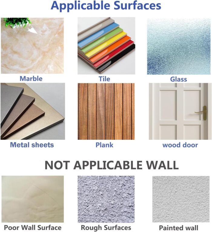 Adhesive Hooks for Hanging Heavy Duty Wall Hooks Self Adhesive Towel Coat Hooks Waterproof Transparent Hook for Bathroom Shower Kitchen Keys Door Outdoor Home Improvement Utility Hook 12 Pack - Image 4