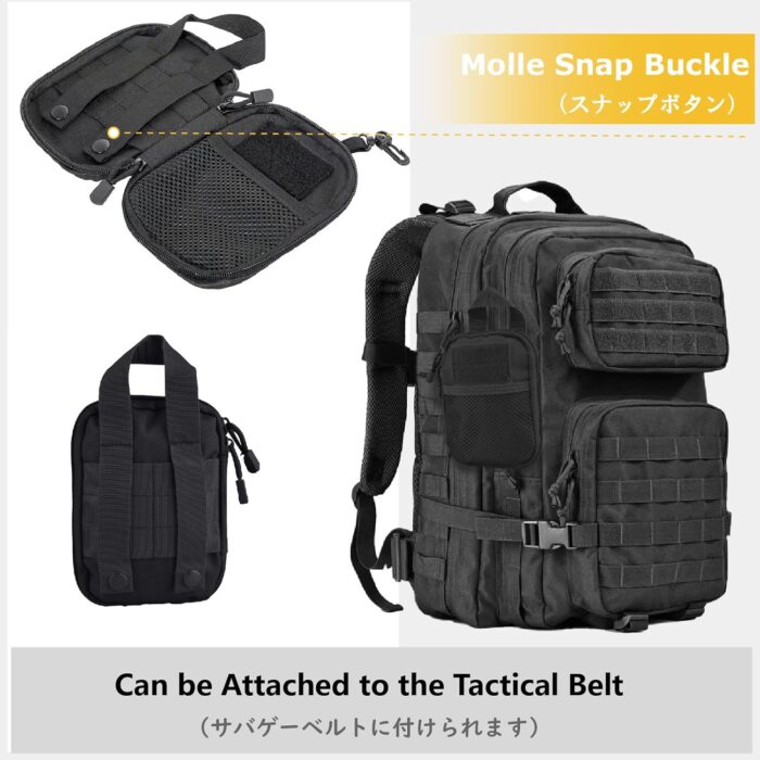 JEELAD Molle Pouches Tactical Pouches EDC Tool Bag Hanging Waist Bag Military Carry Accessory Belt Utility Pouch - Image 5