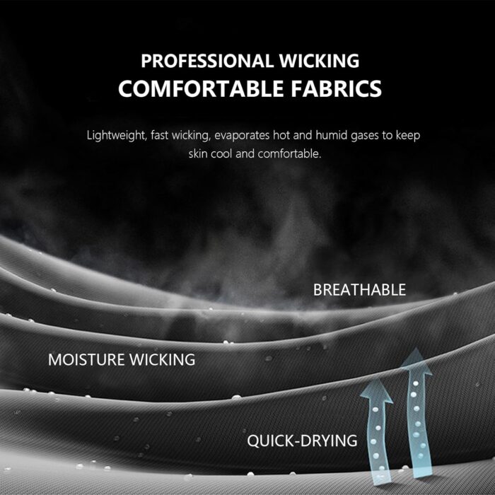 1/5 Pack Workout Shirts for Men Athletic Running Gym Quick Dry Short Sleeve Performance Moisture Wicking T Shirt - Image 5