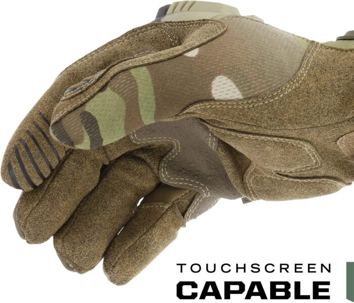Mechanix Wear: M-Pact Tactical Gloves with Secure Fit, Touchscreen Capable Safety Gloves for Men, Work Gloves with Impact Protection and Vibration Absorption (Camouflage - MultiCam, Large) - Image 2