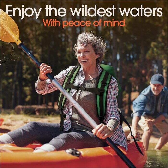 Earth Pak Waterproof Dry Bag - Roll Top Waterproof Backpack Sack Keeps Gear Dry for Kayak with Waterproof Phone Case - Image 7
