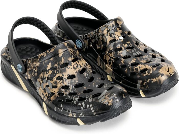 Joybees Men's Trekking Clog - Rubber Garden Clogs for Men, Outdoor Sport Sandals, Foam Water & Sand Shoes with Arch Support for Work, Waterproof - Image 2