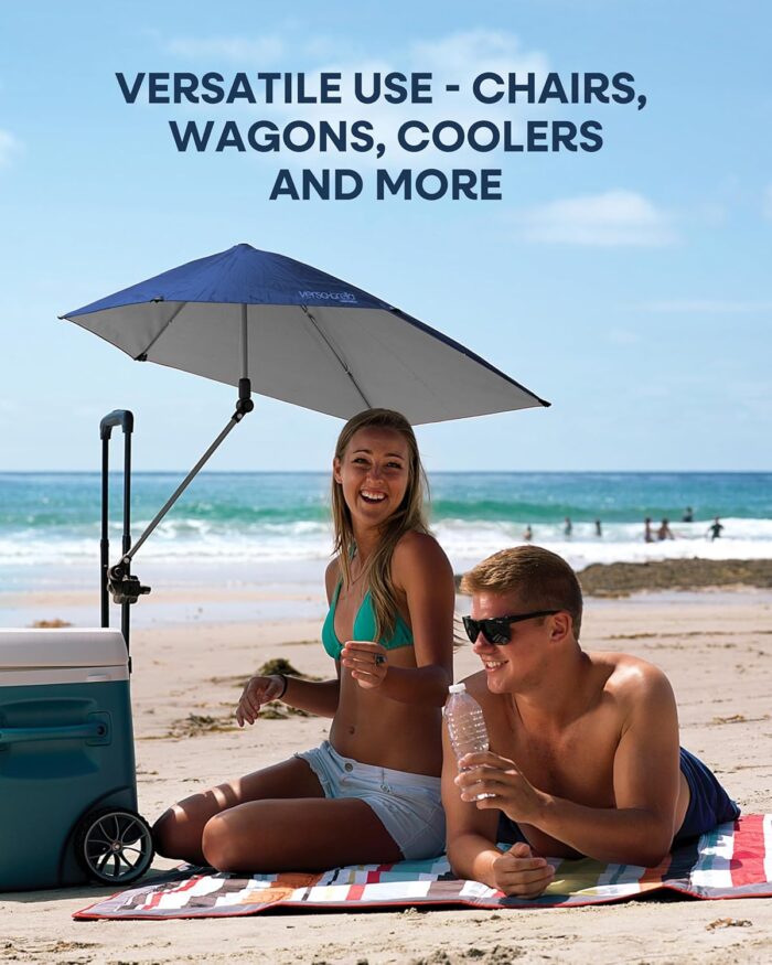 Sport-Brella Versa-Brella SPF 50+ Adjustable Umbrella with Universal Clamp - Image 3