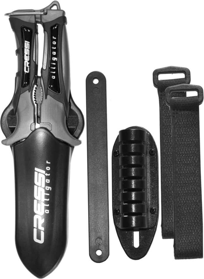 Cressi Versatile Knife-Scissors for Underwater Use - Ideal for Snorkeling - Scuba Diving - Japanese 420 Stainless Steel Blade - Alligator: Designed in Italy [Duplicate] - Image 3