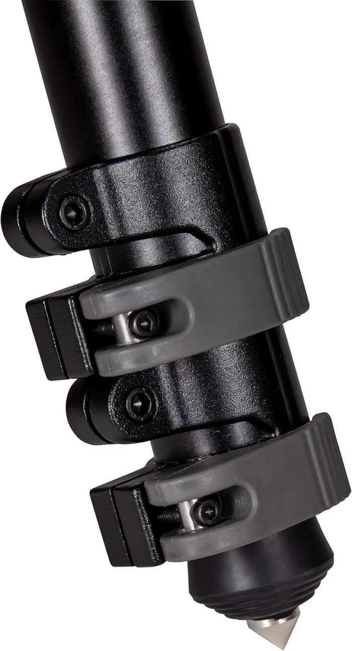 BOG DeathGrip Tripod with Durable Frame, Lightweight, Stable Design, Bubble Level, Adjustable Legs, Shooting Rest, and Hands-Free Operation for Hunting, Shooting, and Outdoors - Image 4